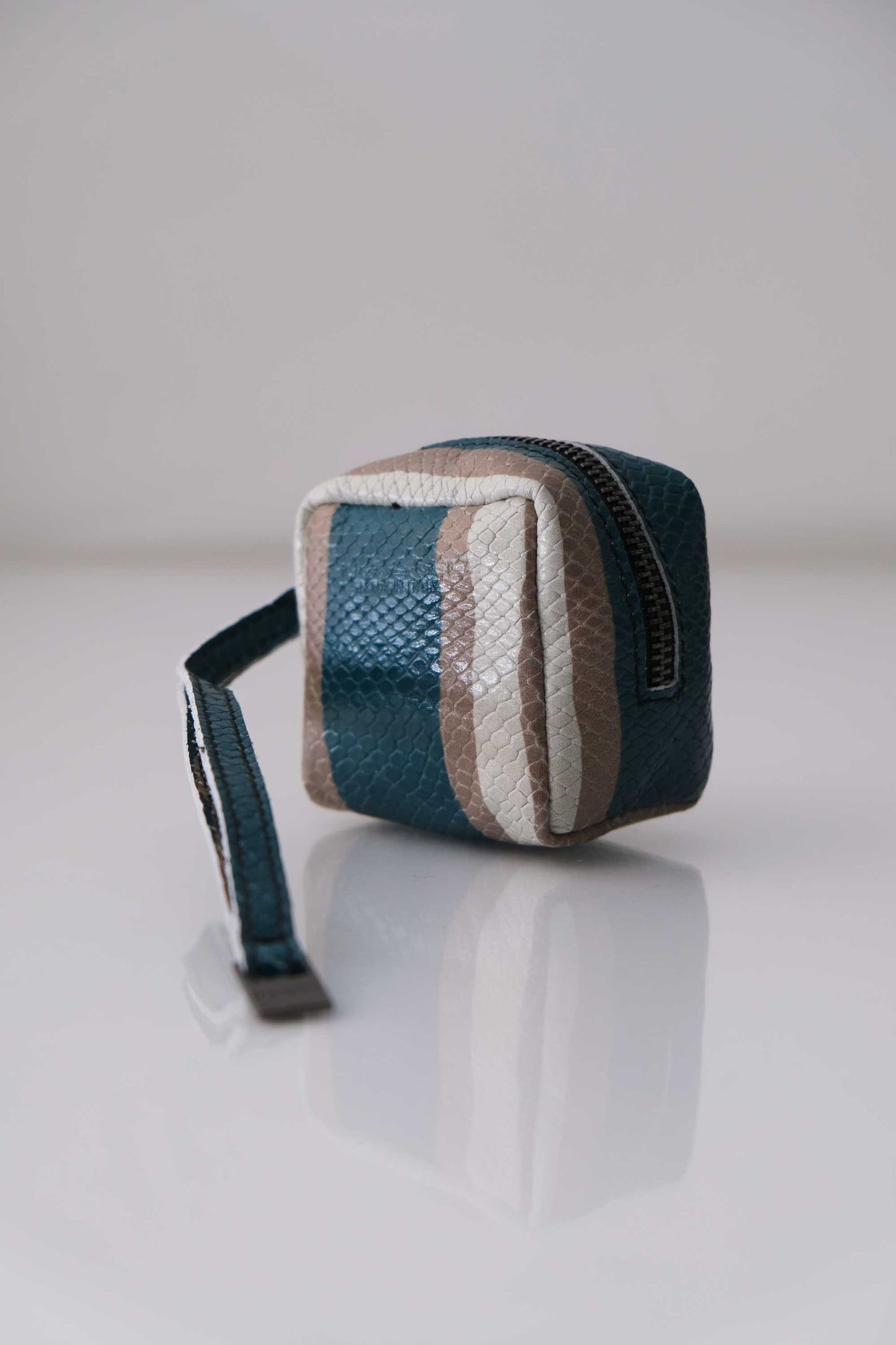 Dream box mini pochette in octane line soft leather