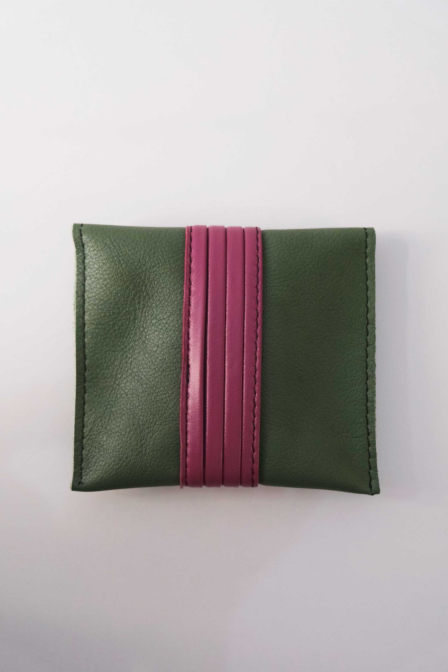 Sound dream mini pochette in prato-barolo soft leather