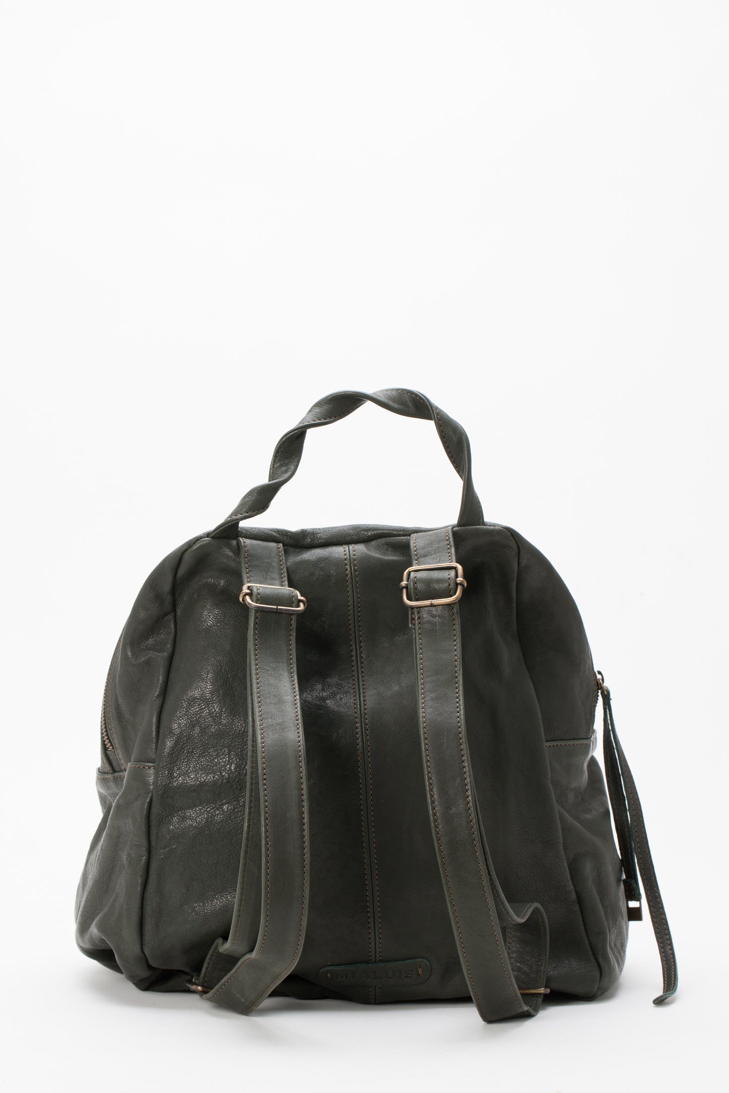 Nerina backpack in black nappa leather