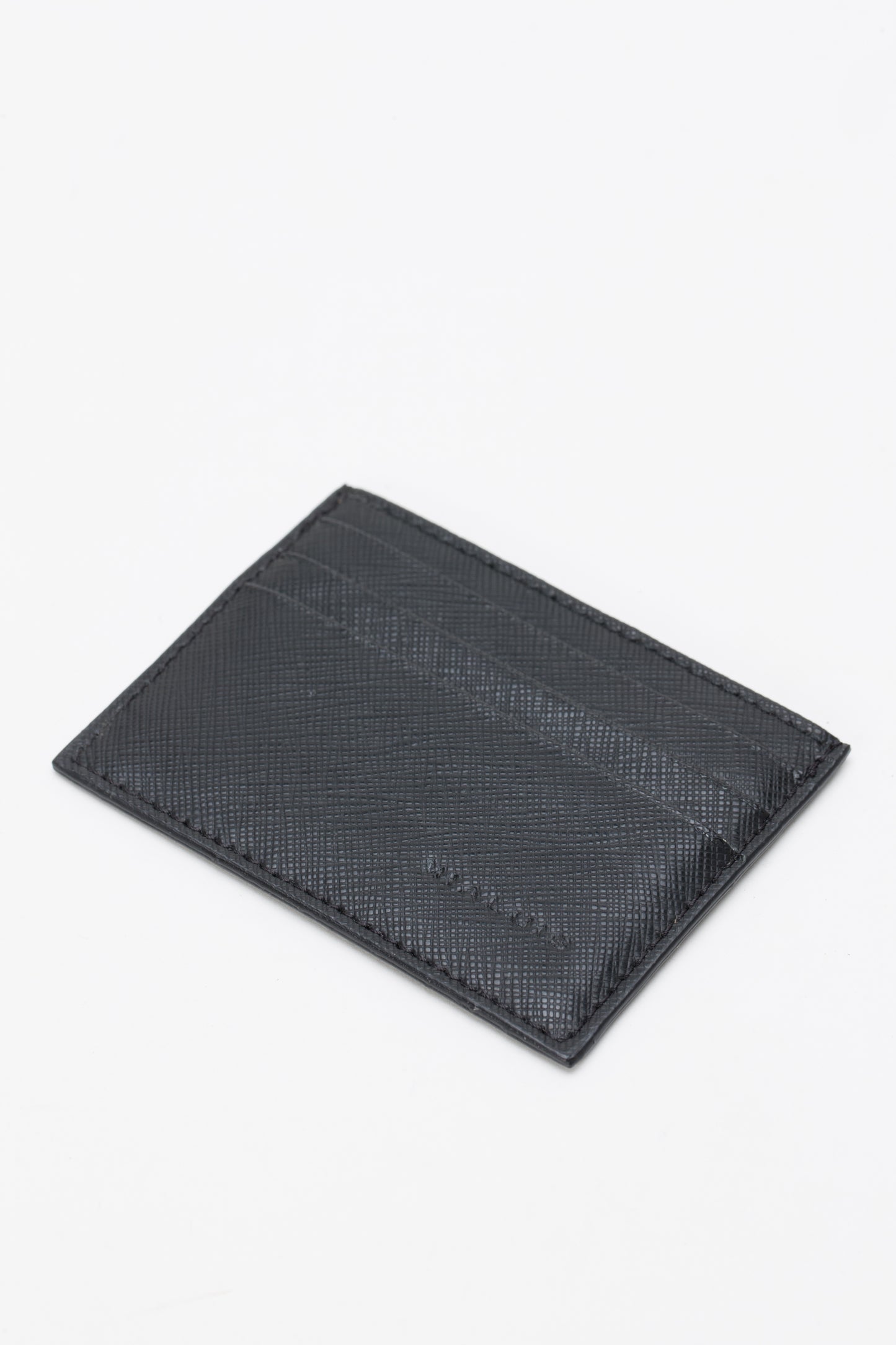 Card holder in leather